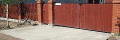 Устройство въезда в Кисловодске